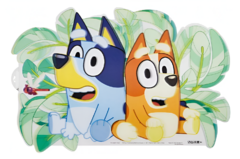Mantel Individual Infantil Lenticular Bluey y Bingo 1140