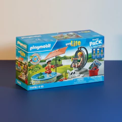 Playmobil My Life 71476 - Diversion en el Jardin Verano Piscina 2 Figuras