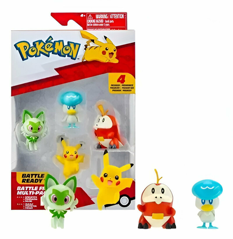 Pokemon 3402 - Battle Pack x4 Pokemones