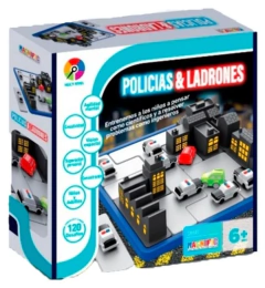 Juego de Mesa Policias y Ladrones Juego de estrategia para NIños y adultos Magnific