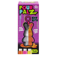 Pour Palz TMR009 Para Pintar C/Clip On Mini Conejos 8cm - All4Toys