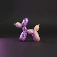 Pour Palz TMR006 Para Pintar C/Clip On Mini Perros 8cm - All4Toys