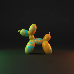 Pour Palz TMR006 Para Pintar C/Clip On Mini Perros 8cm - All4Toys