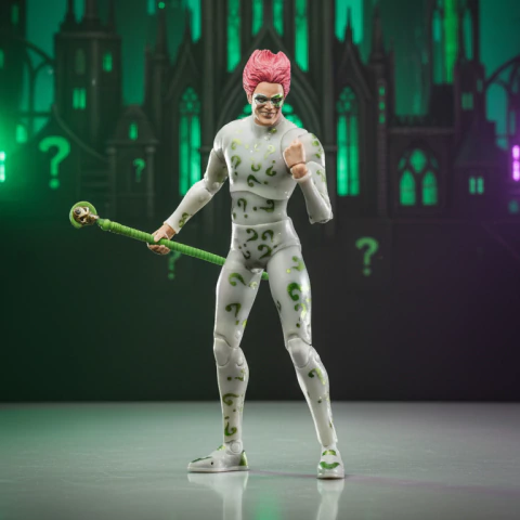 Muñeco Accion - MC Farlane 18cm 17640 The Riddler Platinum - comprar online