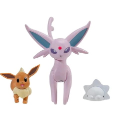Pokemon 95155 - Battle Figure Set x3 - Eevee + Espeon + Snom - comprar online