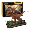 Cubic Fun Rompe 3D 67349 National Geographic Velociraptor 63 Pzas