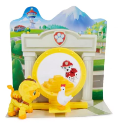 Paw Patrol 17772 Playset Escenario Cat Pack + 2 Fig Spin Master Leo y Marshall - comprar online