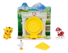 Paw Patrol 17772 Playset Escenario Cat Pack + 2 Fig Spin Master Leo y Marshall en internet