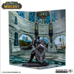 Imagen de Muñeco Accion - MC Farlane 16cm World of Warcraft Humano Negro 166700