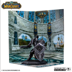 Imagen de Muñeco Accion - MC Farlane 16cm World of Warcraft Humano Negro 166700