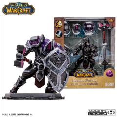 Muñeco Accion - MC Farlane 16cm World of Warcraft Humano Negro 166700