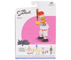 Los Simpsons 40522 Figura 13cm Articulada - Homero Baseball - All4Toys