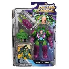 Muñeco Accion DC - Metal Force 72403 11cm Traje Incorporado - All4Toys