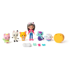 Imagen de Gabby Dollhouse 36204/6072633 Set x6 Figuras Movie + Accesorios