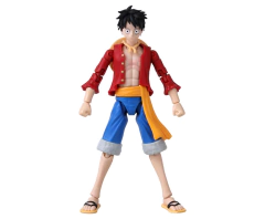 One Piece Figura Articulada 17cm 37008 - Monkey D. Luffy Dressrosa - tienda online