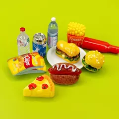 Mini World Serie 2 Naranja - Capsula mini con comida - All4Toys