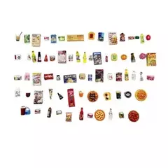 Mini World Serie 2 Naranja - Capsula mini con comida - comprar online