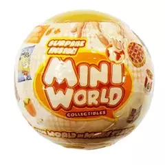 Mini World Serie 2 Naranja - Capsula mini con comida