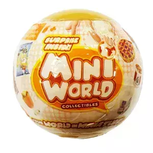 Mini World Serie 2 Naranja - Capsula mini con comida
