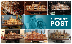 Cubic Fun Rompe 3D 67394 Barco Buque de Vapor Mississippi 142 Piezas