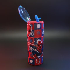 Bazar Spiderman 1056 Botella Personaje Midnight 350ml en internet