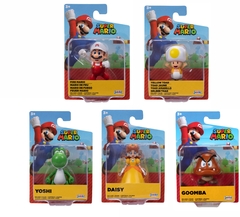 Muñeco Articulado 7cm Mario Bros Original 40456