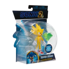 Imagen de Sonic 40491 Figura Articulada 10cm S2 Super sonic knucles Tails