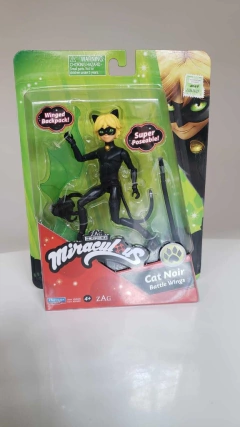 Imagen de Figura Articulada Miraculous 13cm Lady Bug Cat Noir 50400