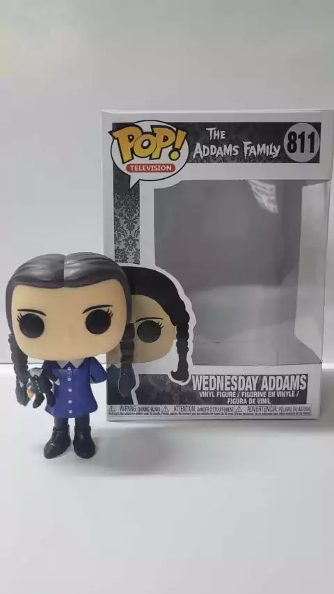 Simil Funko Merlina Wednesday Addams 811