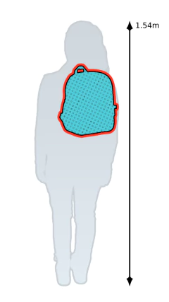 75112 Hot Wheels Mochila 12" Espalda Red Cars - All4Toys