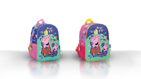 Mochila 55407 Peppa Pig Lodo Espalda 12"
