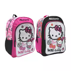 Mochila 88126 Hello Kitty Espalda 16" Grafiti