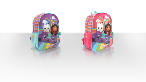 Mochila 34210 Gabby Dollhouse Espalda 12" Arco Iris