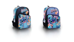 Mochila 27148 Stitch Espalda 16" Hawai