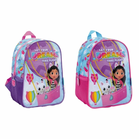 Mochila Escolar Wabro 11568 Gabby Dollhouse Espalda 12" Globo - comprar online