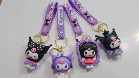 Llaveros PVC - Kuromi - comprar online