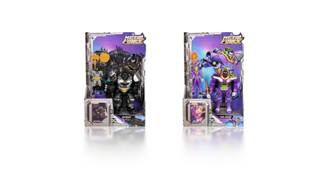 Muñeco Accion DC - Metal Force 72401 Figura 10cm + Traje 16cm - Batman/ Joker - comprar online
