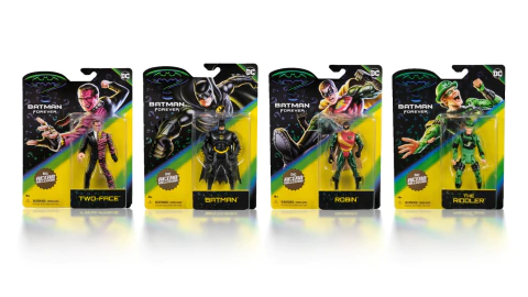 Muñeco Accion DC - Batman Forever 67888 Retro Collect 12cm - comprar online