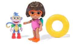Dora la Exploradora 11900 Set Figuras Articuladas 10cm x2u - tienda online