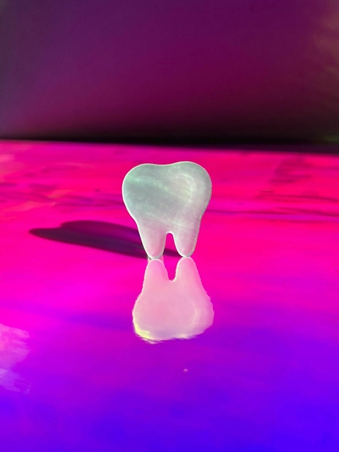ESPELHO MOLDE MINI DENTE ( 5 UNIDADES )