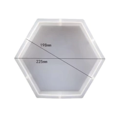 MOLDE ETERNIZAÇÃO HEXAGONAL ( IMPORTADO ) - DIAMOND GLITTERS