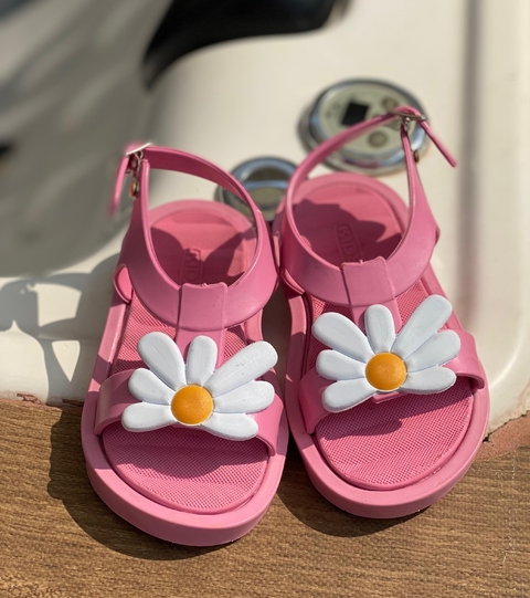 Sandália Flor Rosa 19 ao 26