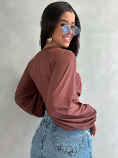Body Bufante Decote na internet