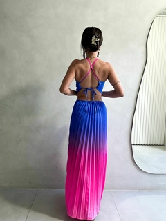Vestido Colors Plissado - loja online