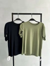 Blusa Babado Recorte - comprar online