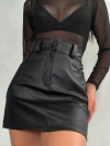 Saia Couro - comprar online