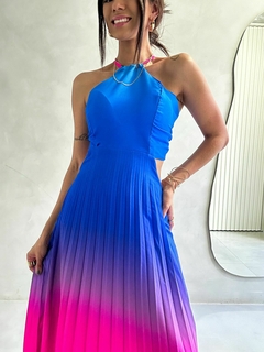 Vestido Colors Plissado - Doce de Menina