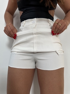 Short Saia Canelado - comprar online