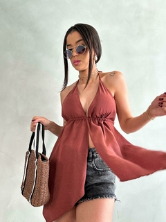 Blusa Pontas na internet