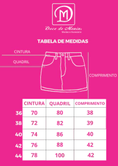 Saia Jeans Silver - loja online